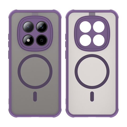 MagSafe Case for Xiaomi Redmi Note 15 Pro 5G, Techsuit, HaloFrost II, Purple