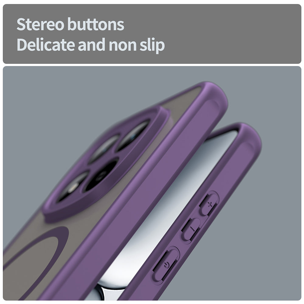 MagSafe Case for Xiaomi Redmi Note 15 Pro 5G, Techsuit, HaloFrost II, Purple