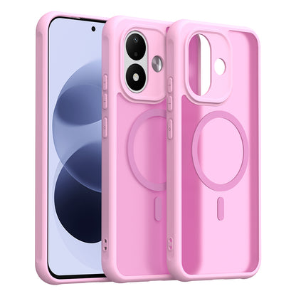 MagSafe Case for Xiaomi Redmi Note 17 4G / Note 17 5G, Techsuit, HaloFrost II, Pink