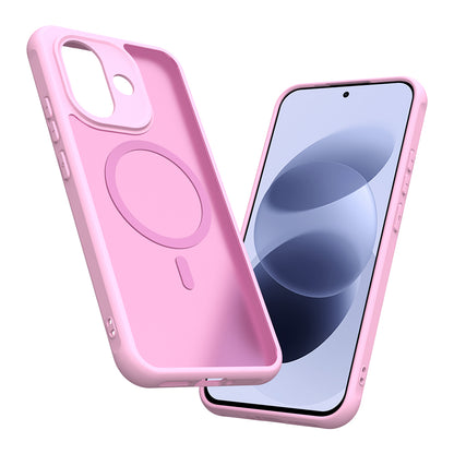 MagSafe Case for Xiaomi Redmi Note 17 4G / Note 17 5G, Techsuit, HaloFrost II, Pink