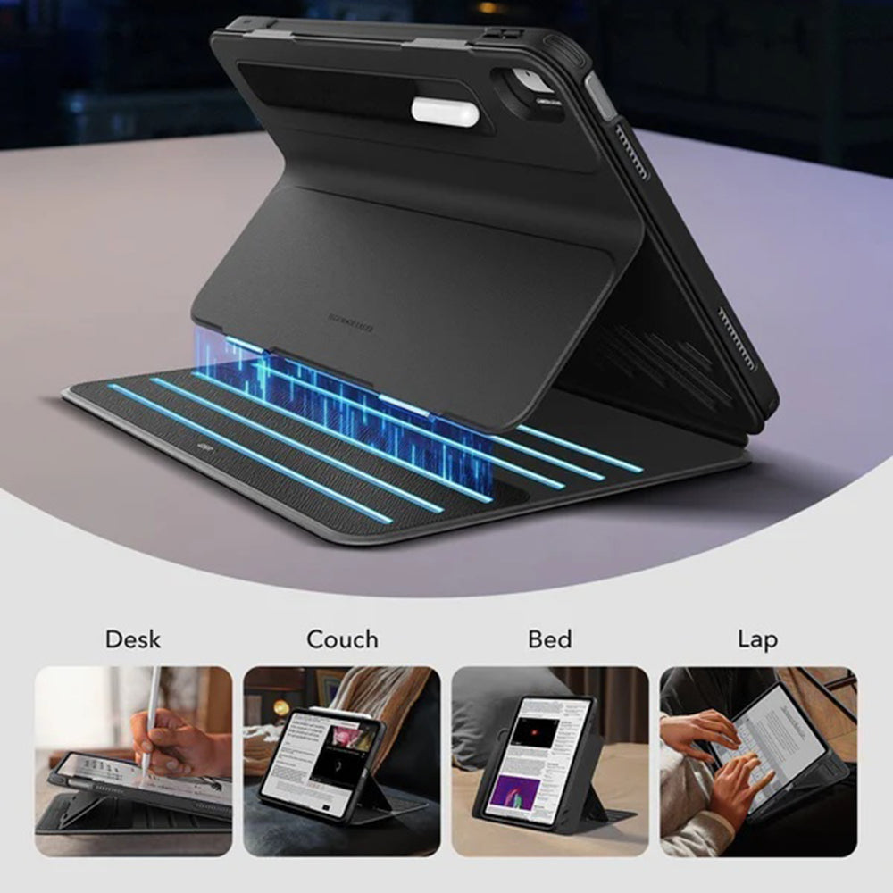 Case for Apple iPad (2025) / (2022), ESR, Shift, Black