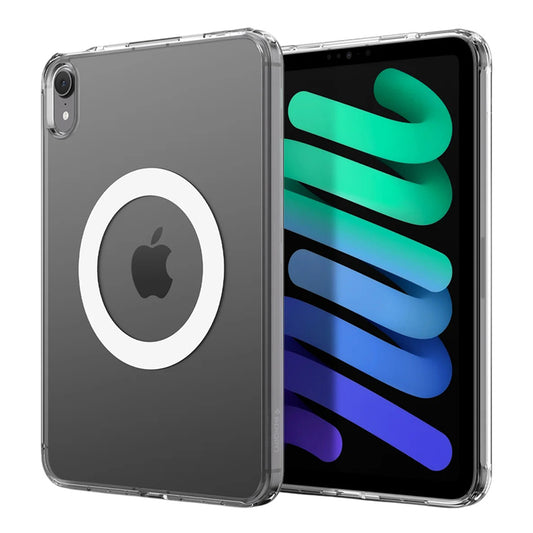 Case for Apple iPad mini 2024 / mini 2021, Spigen, Ultra Hybrid MagFit, Clear White ACS11623