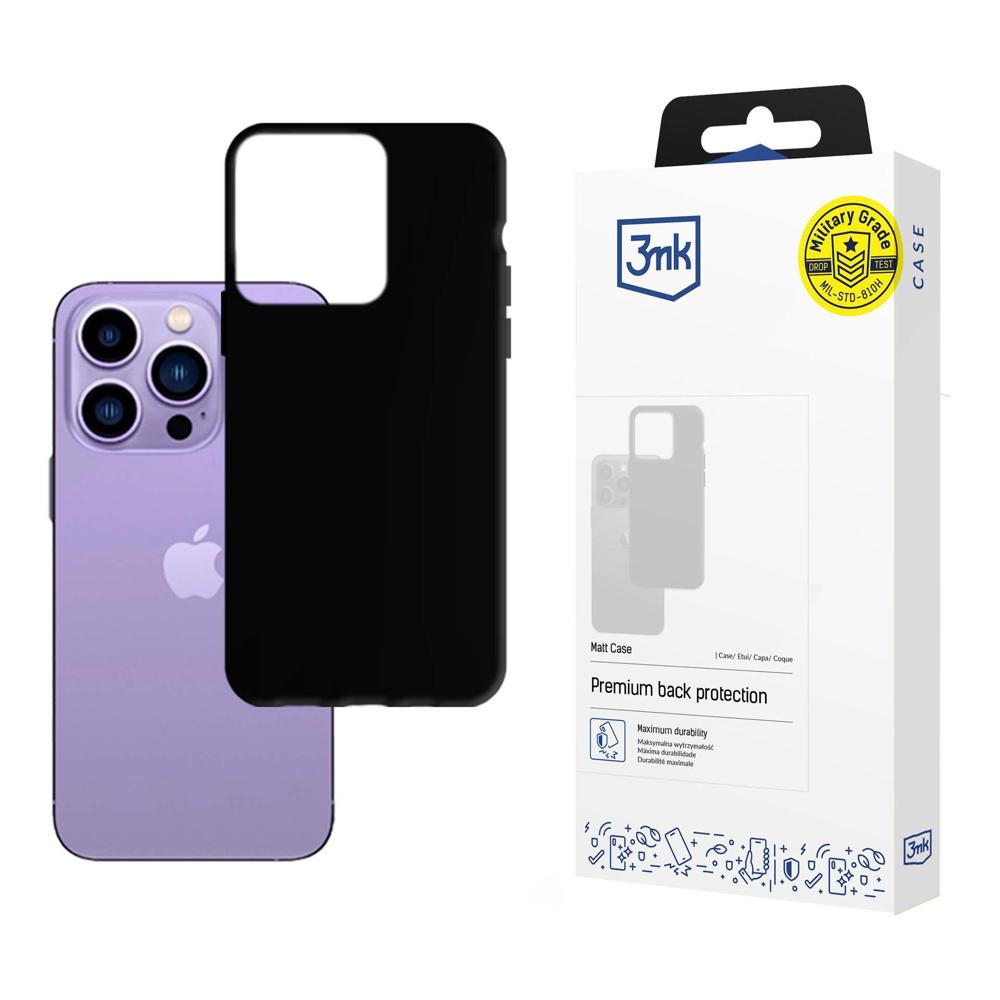Case for Apple iPhone 14 Pro Max, 3MK, Matte Black