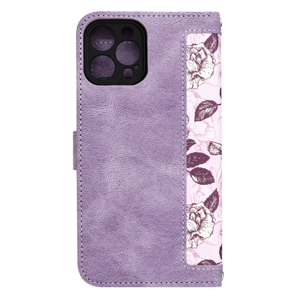 Case for Apple iPhone 12 Pro Max, Techsuit, FlipCraft, Purple