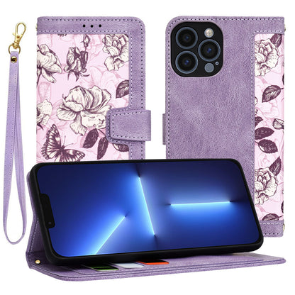 Case for Apple iPhone 13 Pro Max, Techsuit, FlipCraft, Purple