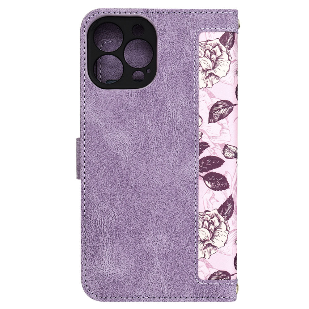 Case for Apple iPhone 13 Pro Max, Techsuit, FlipCraft, Purple