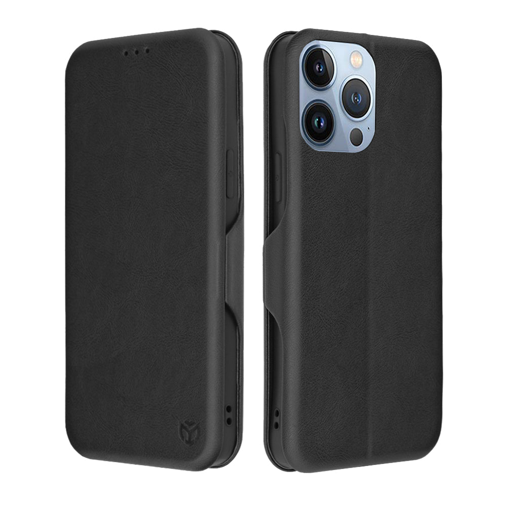 Case for Apple iPhone 13 Pro Max, Techsuit, Safe Wallet Plus, Black