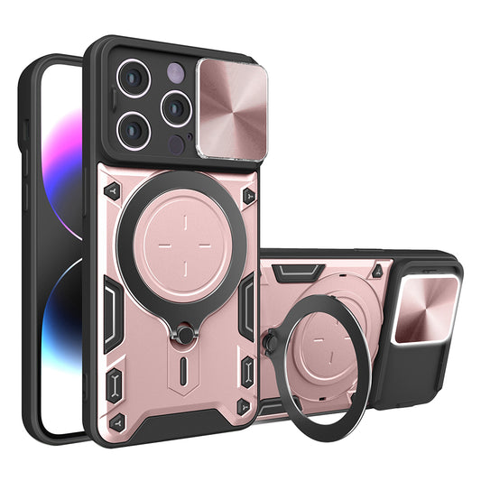 Case for Apple iPhone 14 Pro, Techsuit, CamGuard Pro, Rose Gold