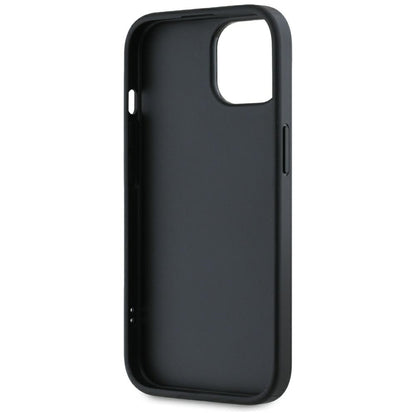 Case for Apple iPhone 15, Karl Lagerfeld, Saffiano Athleisure Stripes with Strap, Rosie
