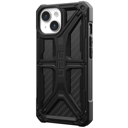 Case for Apple iPhone 15 Plus, Urban Armor Gear, Monarch Carbon, Black