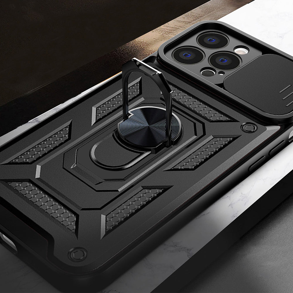 Case for Apple iPhone 15 Pro Max, Techsuit, CamShield, Blue