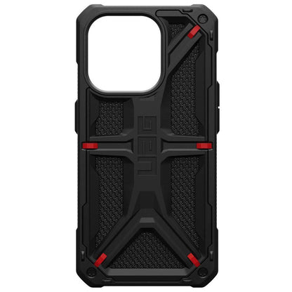 Case for Apple iPhone 15 Pro, Urban Armor Gear, Monarch Kevlar, Black