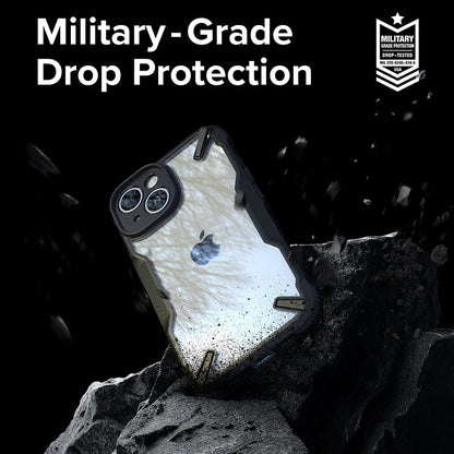 Case for Apple iPhone 15, Ringke, Fusion X, Black