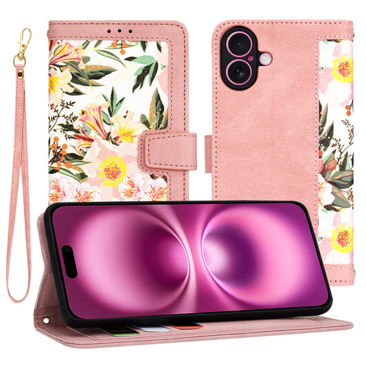 Case for Apple iPhone 16 Plus, Techsuit, FlipCraft, Pink
