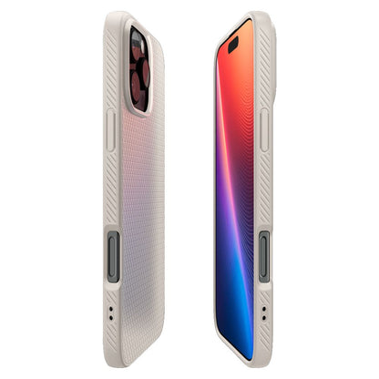 Case for Apple iPhone 16 Pro Max, Spigen, Liquid Air, Beige