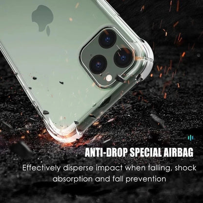 Case for Apple iPhone 16 Pro Max, Techsuit, Shockproof Clear (Big Lens Hole), Transparent