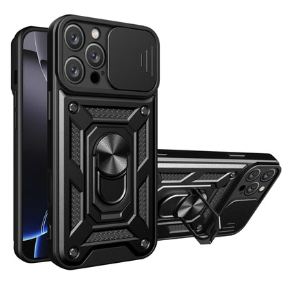 Case for Apple iPhone 16 Pro, Techsuit, CamShield, Black