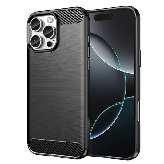 Case for Apple iPhone 16 Pro, Techsuit, Carbon, Black