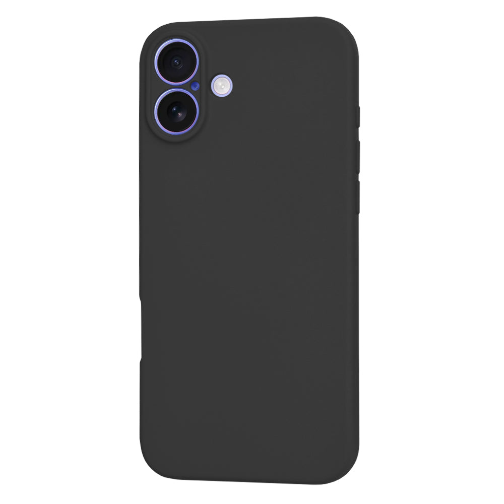 Case for Apple iPhone 16, Techsuit, SoftFlex, Black