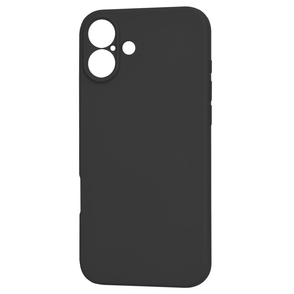 Case for Apple iPhone 16, Techsuit, SoftFlex, Black