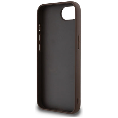 Case for Apple iPhone 16e, Guess, 4G Big Logo, Brown