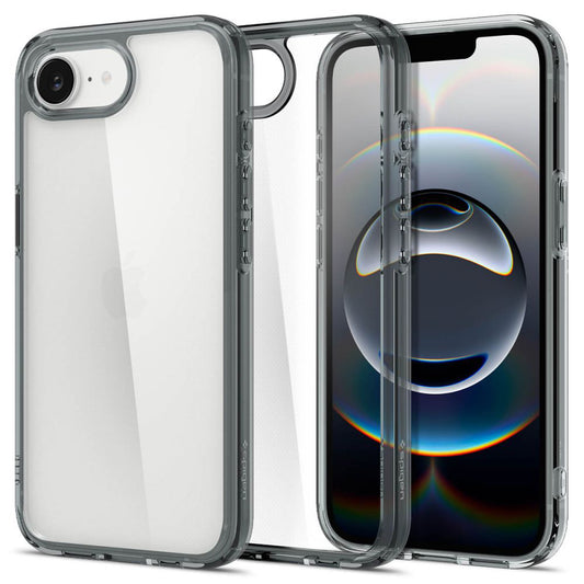 Case for Apple iPhone 17e / 16e, Spigen, Ultra Hybrid, Smoky ACS09531