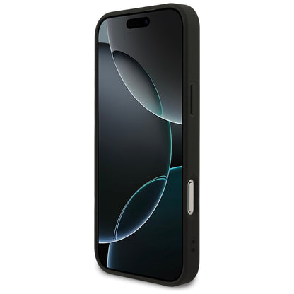 Case for Apple iPhone 18 Pro / 17 Pro, Guess, 4G Classic Logo, Black