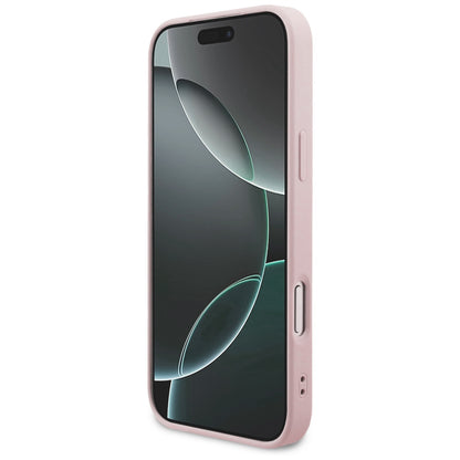 Case for Apple iPhone 18 Pro / 17 Pro, Guess, 4G Classic Logo, Pink