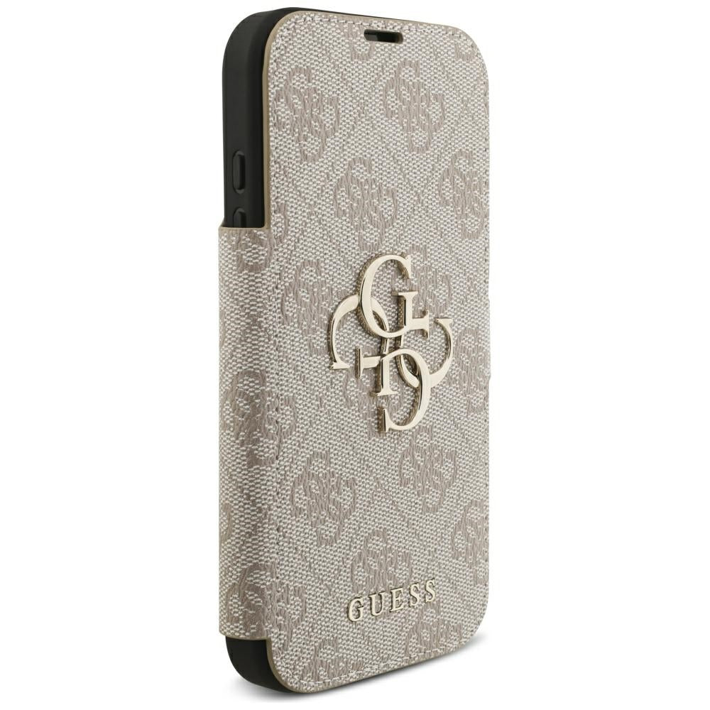 Case for Apple iPhone 18 Pro / 17 Pro, Guess, 4G Metal Logo, Pink