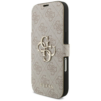 Case for Apple iPhone 18 Pro / 17 Pro, Guess, 4G Metal Logo, Pink