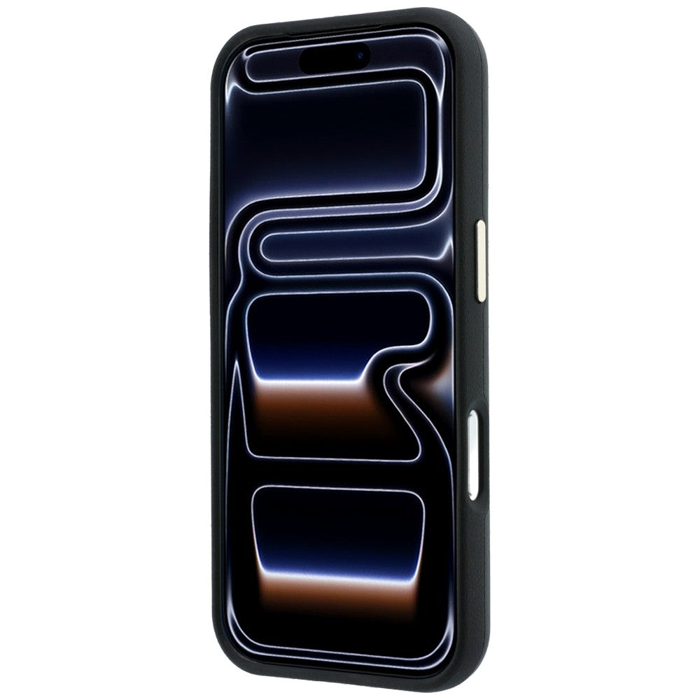 Case for Apple iPhone 18 Pro / 17 Pro, Guess, Smooth Big Strass Logo, Black