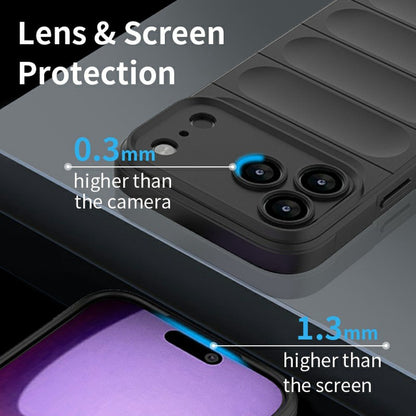Case for Apple iPhone 18 Pro / 17 Pro, Techsuit, Magic Shield, Burgundy