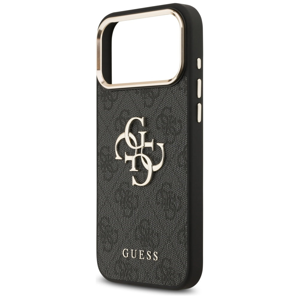 Case for Apple iPhone 18 Pro Max / 17 Pro Max, Guess, 4G Big Classic Logo, Black