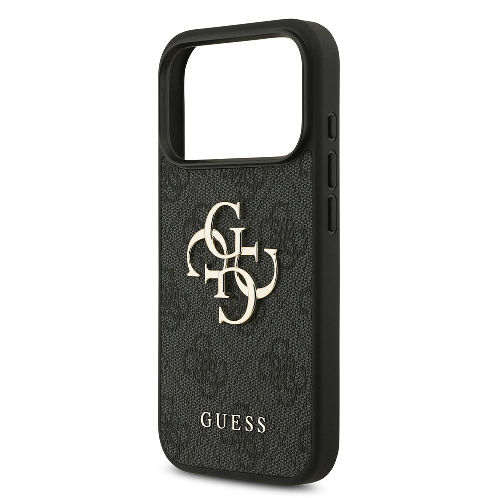 Case for Apple iPhone 18 Pro Max / 17 Pro Max, Guess, 4G Big Logo, Black