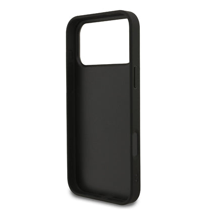 Case for Apple iPhone 18 Pro Max / 17 Pro Max, Guess, Fixed Glitter Big 4G, Black