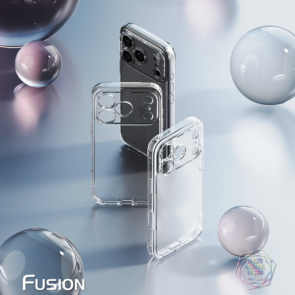 Case for Apple iPhone 18 Pro Max / 17 Pro Max, Ringke, Fusion, Matte Transparent