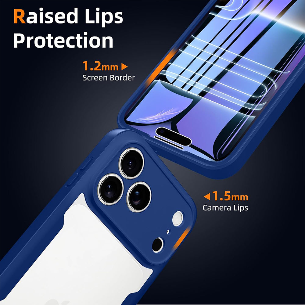 Case for Apple iPhone 18 Pro Max / 17 Pro Max, Techsuit, ColorVerse 360, Blue
