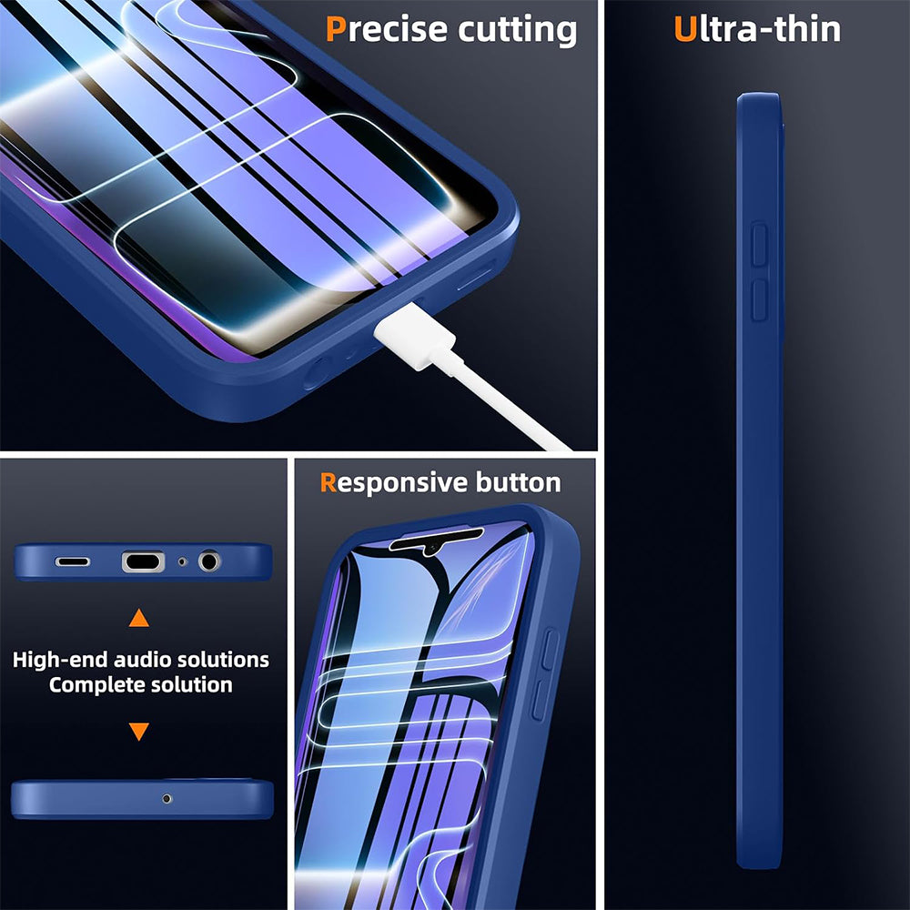 Case for Apple iPhone 18 Pro Max / 17 Pro Max, Techsuit, ColorVerse 360, Blue