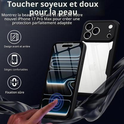 Case for Apple iPhone 18 Pro Max / 17 Pro Max, Techsuit, ColorVerse 360, Black