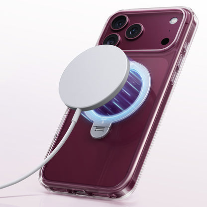 MagSafe Case for Apple iPhone 18 Pro Max / 17 Pro Max, Torras, Ostand Spin, Transparent