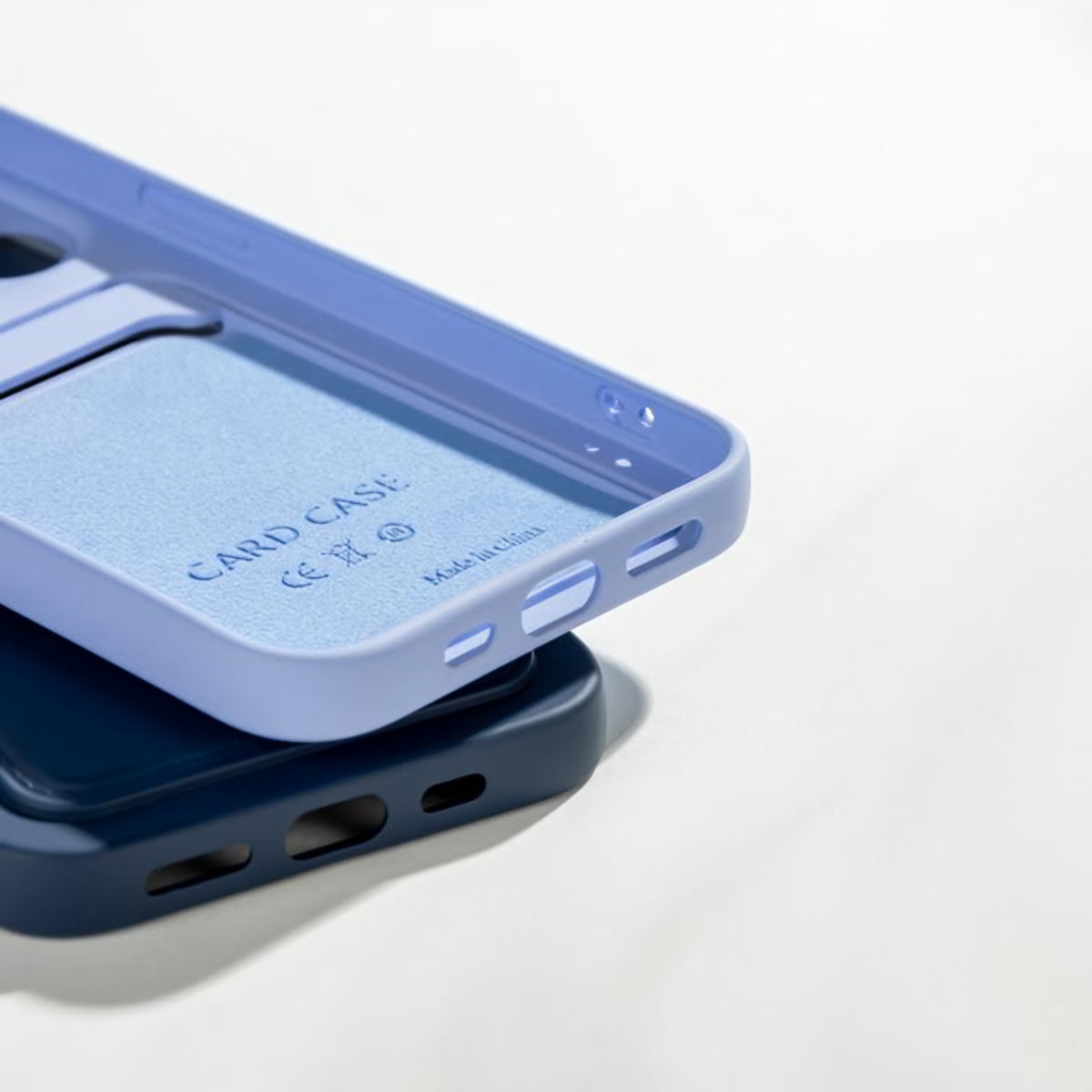 Case for Apple iPhone 15, XO Design, Card Slot, Purple