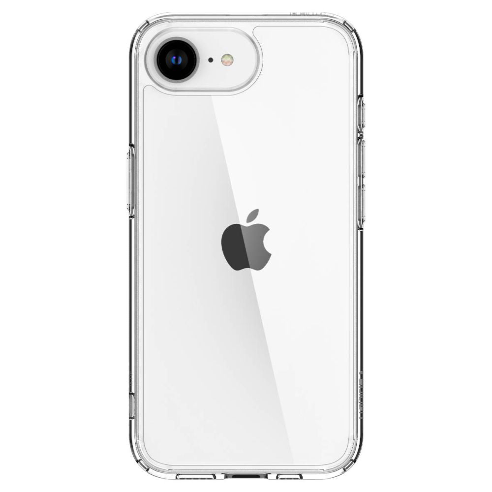 Case for Apple iPhone 16e, Spigen, Crystal Hybrid, Transparent