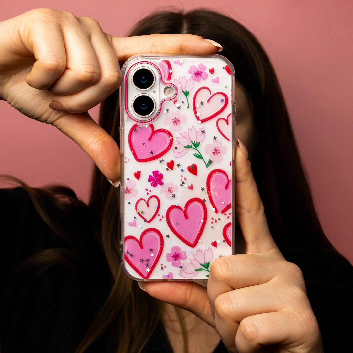 Case for Apple iPhone 15 Pro, OEM, Ultra Trendy Love 1, Multicolor