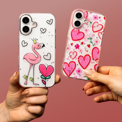 Case for Apple iPhone 16 Pro Max, OEM, Ultra Trendy Love 2, Multicolor