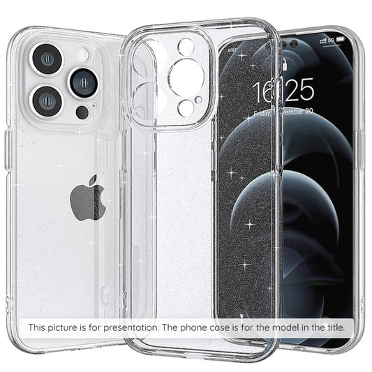 Case for Google Pixel 10 Pro / 10, Techsuit, SparkleSkin, Transparent