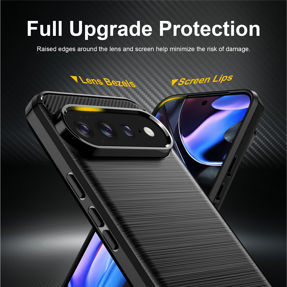 Case for Google Pixel 11 Pro / 11, Techsuit, Carbon, Black