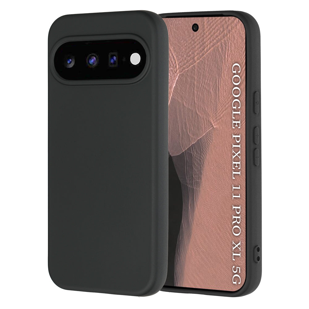 Case for Google Pixel 11 Pro XL, Techsuit, SoftFlex, Black