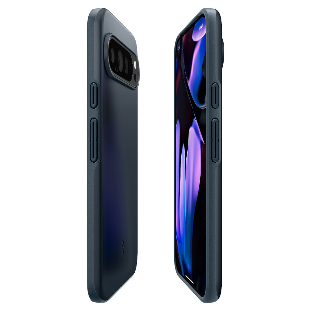 Case for Google Pixel 9 Pro XL, Spigen, Thin Fit, Navy ACS07732