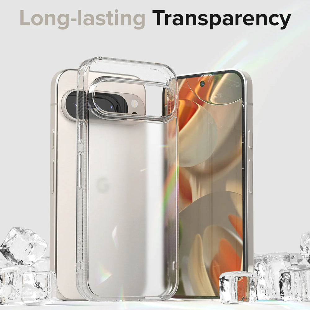 Case for Google Pixel 9 / 9 Pro, Ringke, Fusion, Matte Transparent