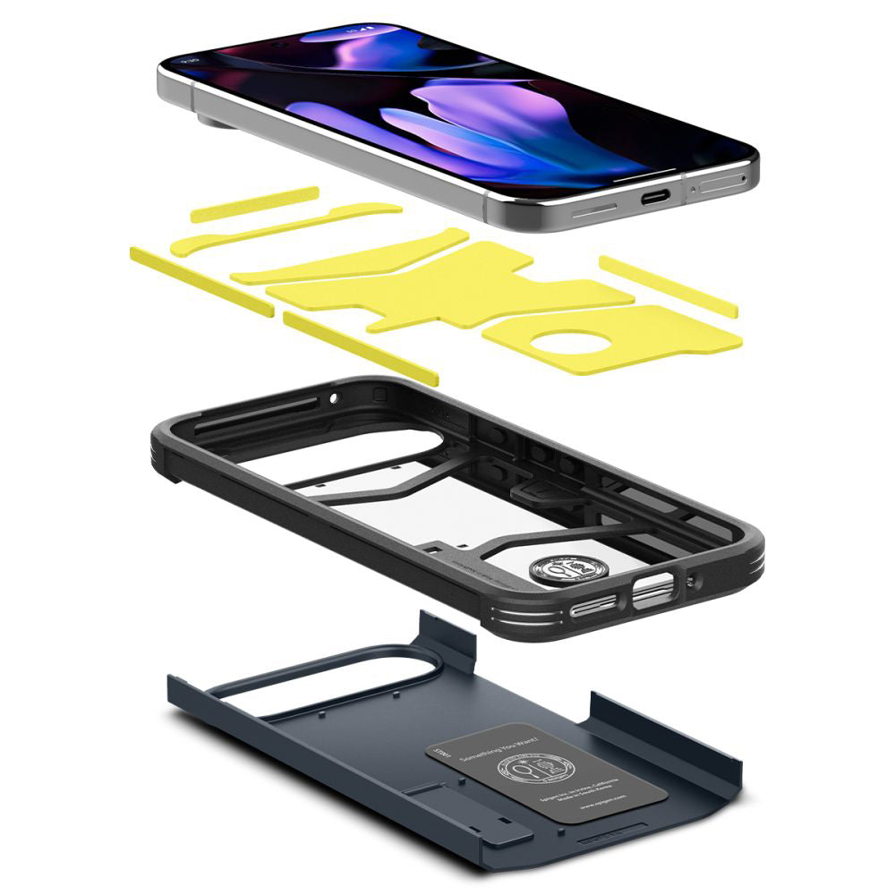Case for Google Pixel 9 Pro XL, Spigen, Tough Armor, Blue ACS07727